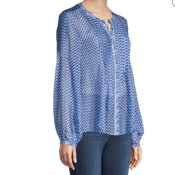 Vineyard Vines Tops - VINEYARD VINES Little Key Pintuck Blouse size small